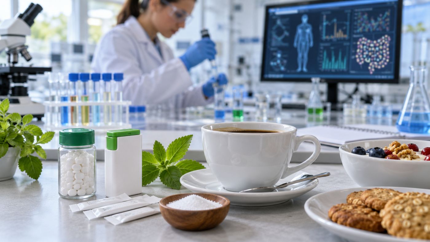 Estudo realizado com camundongos investigou os possíveis efeitos de longo prazo da sucralose e da estévia sobre o