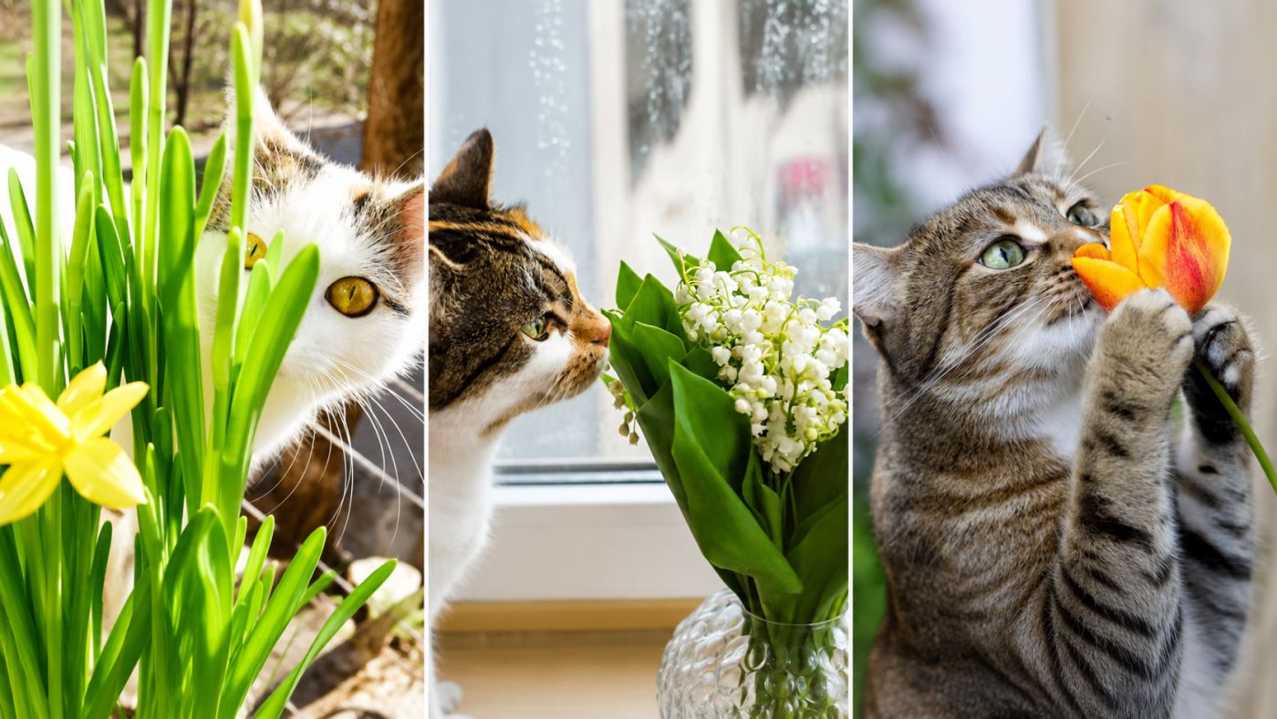 Algumas flores comuns podem provocar intoxicações graves em gatos. Foto: reprodução/Getty Images.