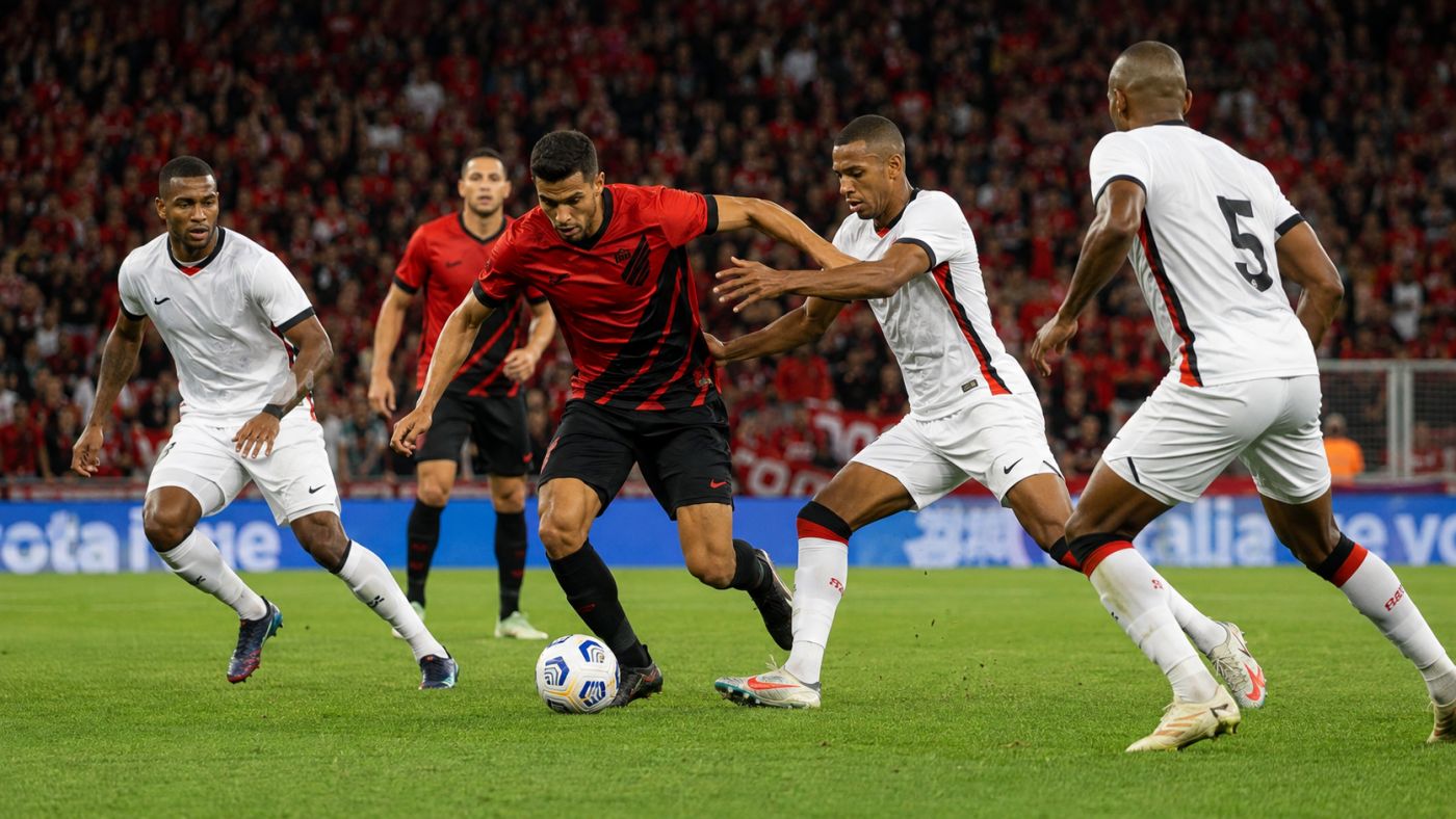 Athletico venceu o Vitória por 2 a 0 e abriu vantagem nas oitavas da Copa do Brasil.
