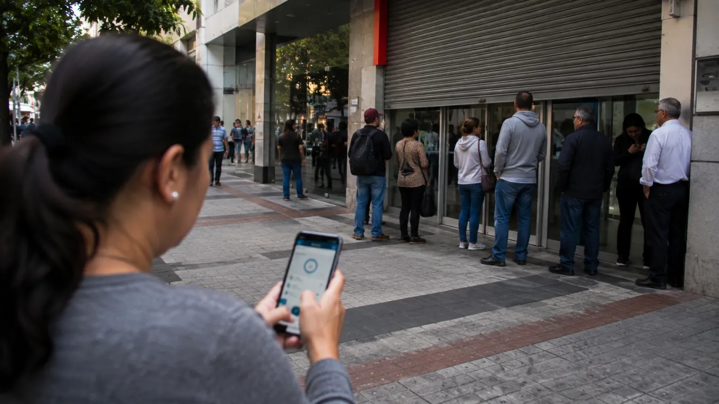Paralisação nacional dos bancários pode afetar atendimento presencial em agências nesta quinta-feira.