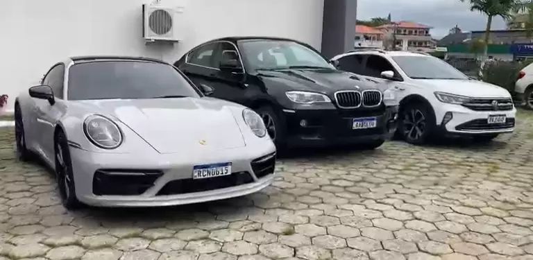 Porsche apreendida custa quase um milhão – Foto: PCSC/Reprodução/ND