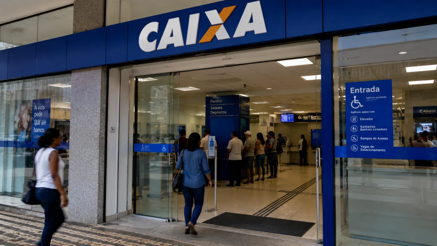 Agência da Caixa - Foto Reprodução