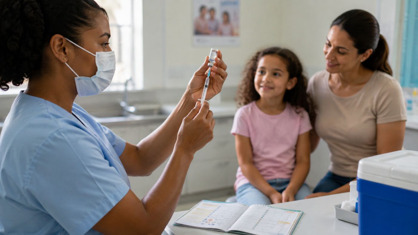 Campanha de multivacinação busca atualizar a caderneta de crianças e adolescentes em todo o país.