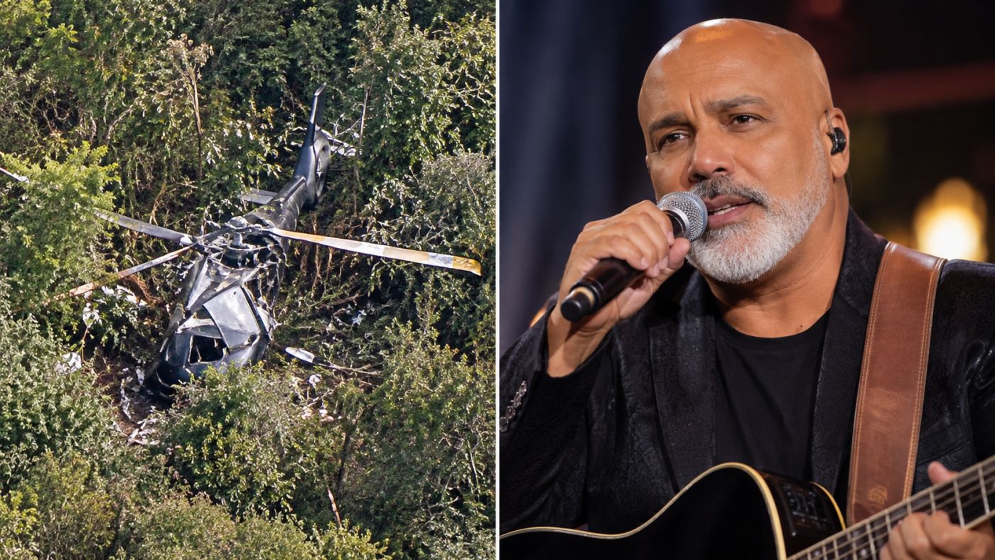 Rick Sollo, cantor e compositor conhecido pela dupla Rick & Renner, morreu aos 59 anos após a queda de um helicóptero em