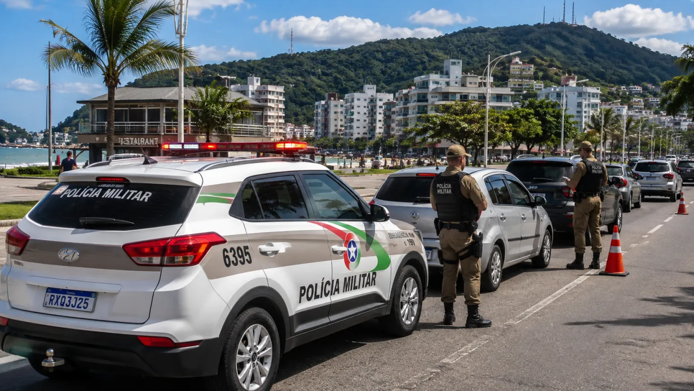 Ações da Polícia Militar envolveram apreensões de drogas, prisões e recuperação de veículo em Santa Catarina nesta segunda-feira (31).