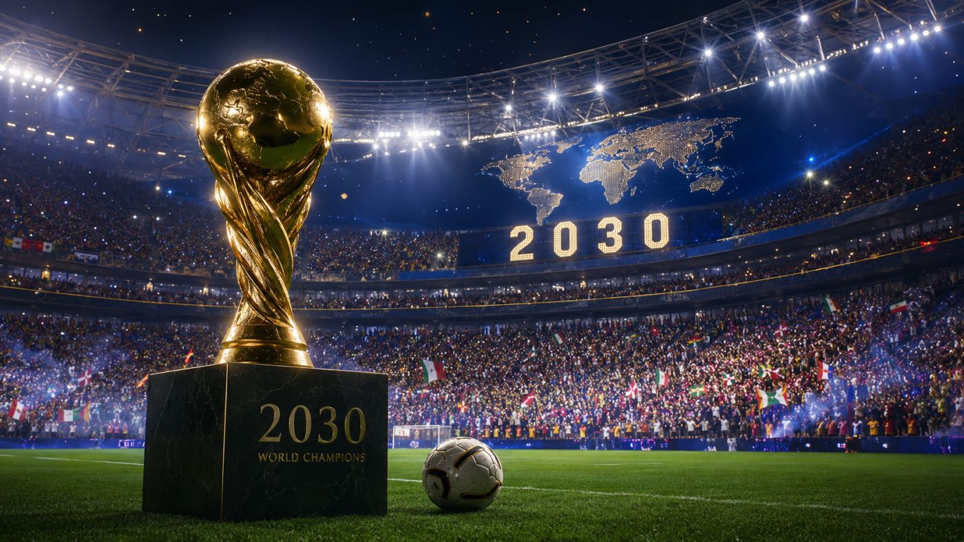Copa do Mundo 2030, Fifa, 64 seleções, futebol, Mundial, Conmebol