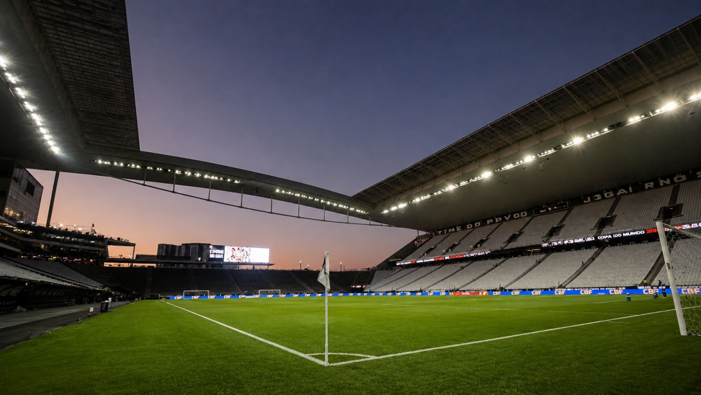Neo Química Arena, estádio do Corinthians, em Itaquera, na Zona Leste de São Paulo. Foto: Imagem ilustrativa.