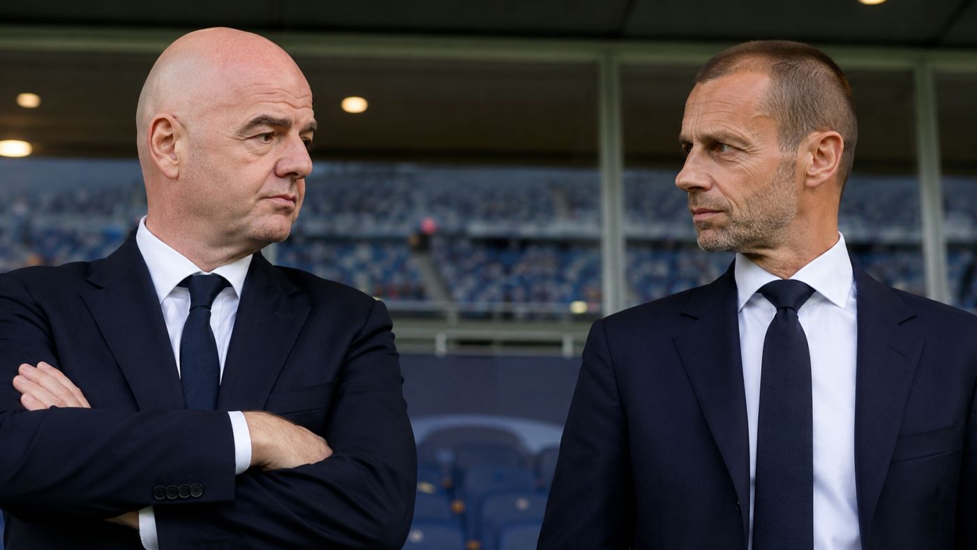 Gianni Infantino enfrenta crescente pressão da Uefa após disputa envolvendo projeto de entrada de investidores privados nos