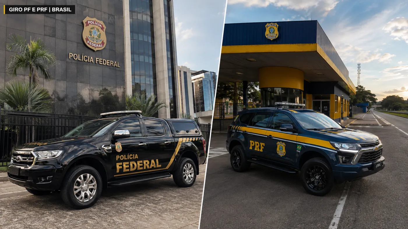 Polícia Federal e Polícia Rodoviária Federal atuaram em prisões, fiscalizações e operações durante o feriado da Independência.