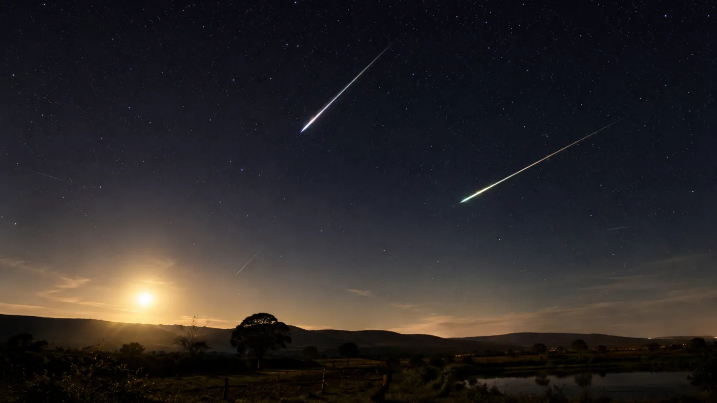 Duas chuvas de meteoros atingem pico nesta quinta (30) e poderão ser vistas do Brasil