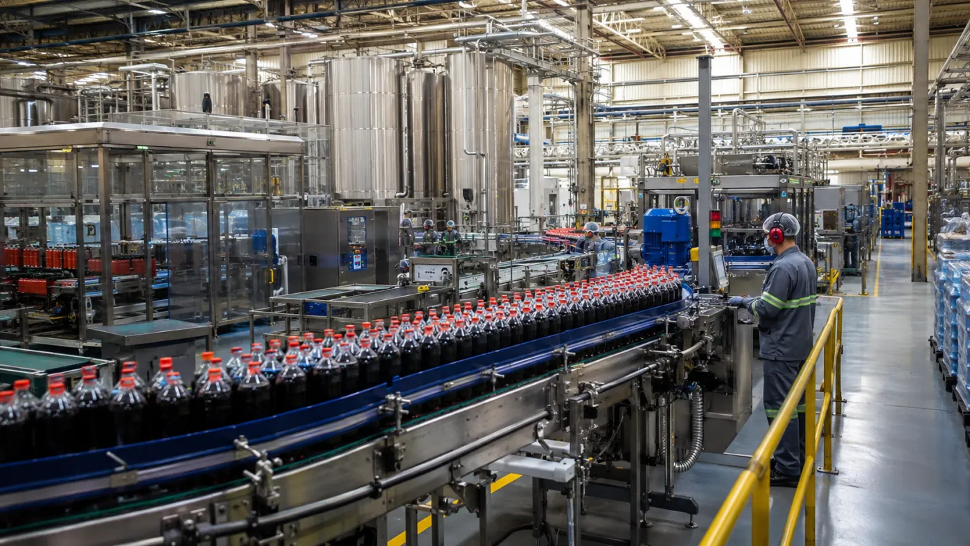 Nova fábrica de bebidas recebeu investimento de aproximadamente R$ 400 milhões em São José dos Pinhais.