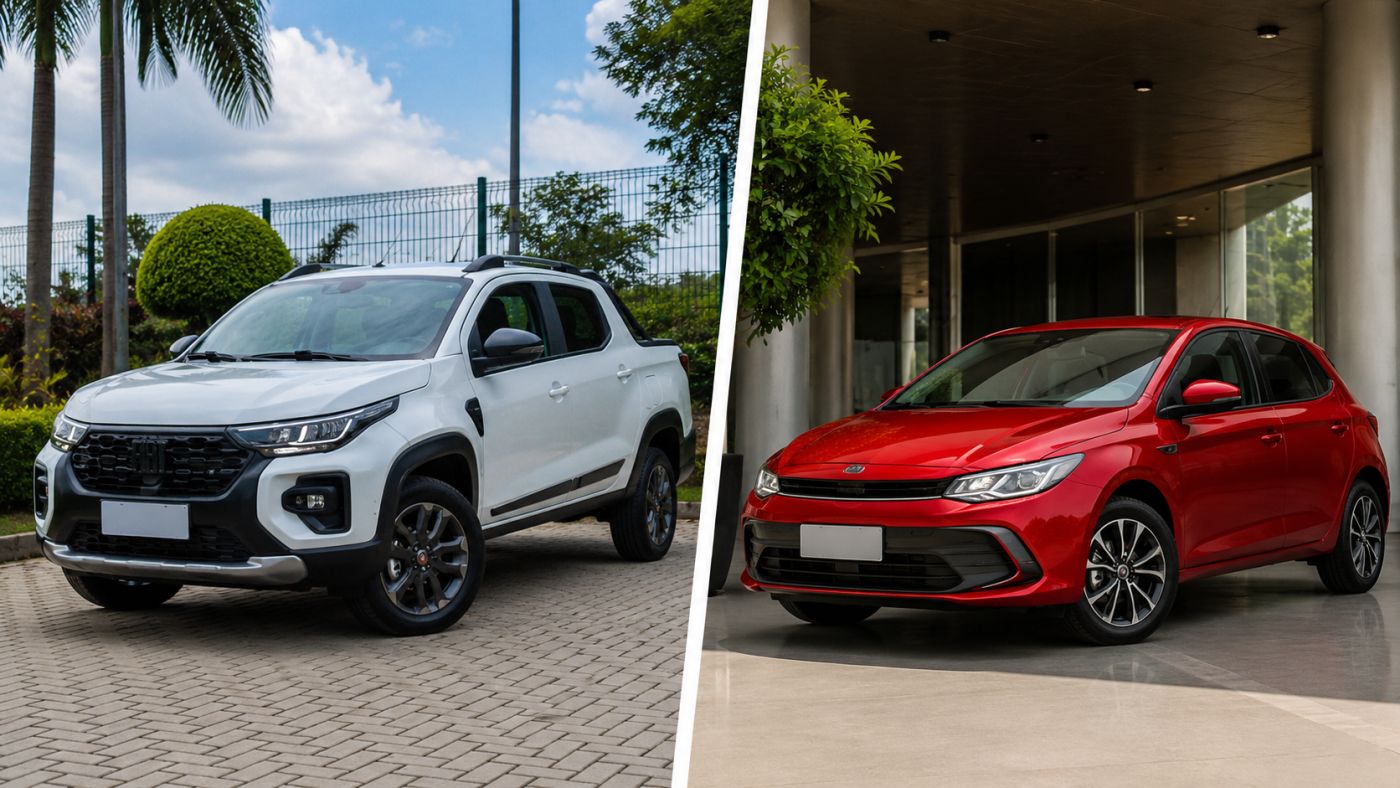 Fiat Strada foi o veículo mais vendido do Brasil no primeiro semestre de 2026.