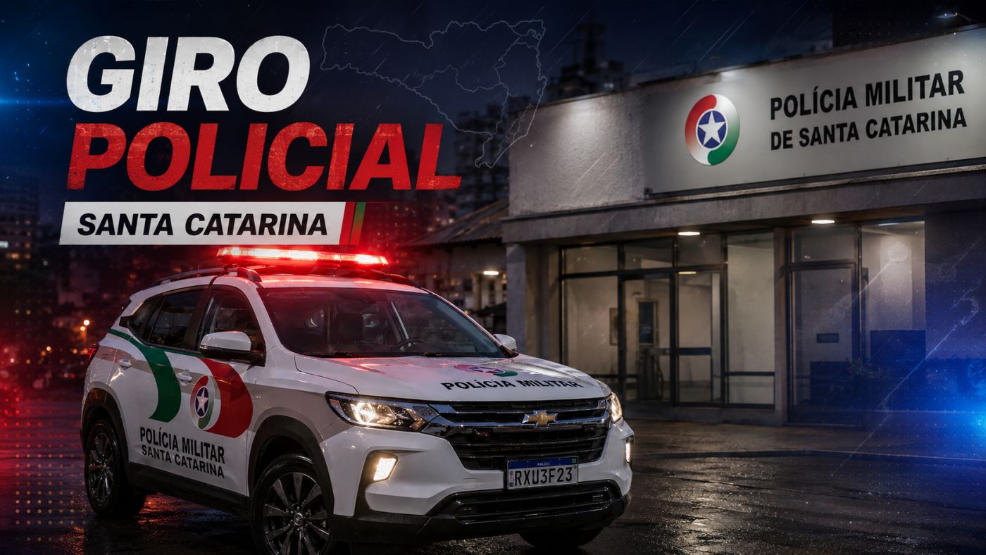 Ocorrências em Canoinhas, Blumenau e Dionísio Cerqueira mobilizaram equipes da Polícia Militar de Santa Catarina.