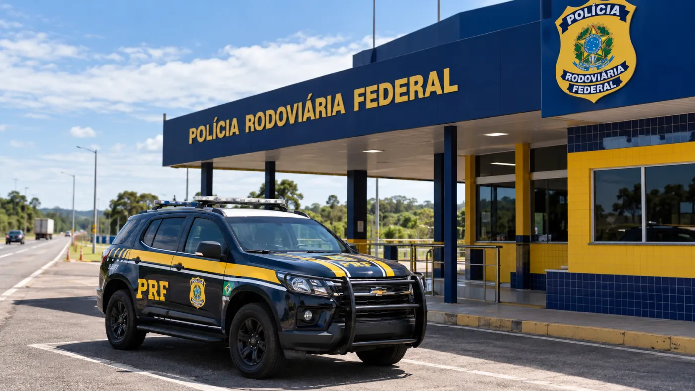 Fardos de maconha e quatro fuzis calibre 7,62 foram encontrados pela PRF em meio a uma carga de sementes transportada por um caminhão na BR-163, em Naviraí.