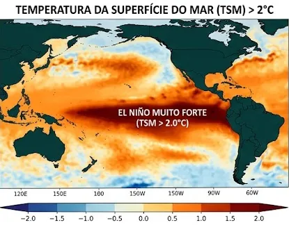 Governo Federal lança Painel El Niño 2026-2027