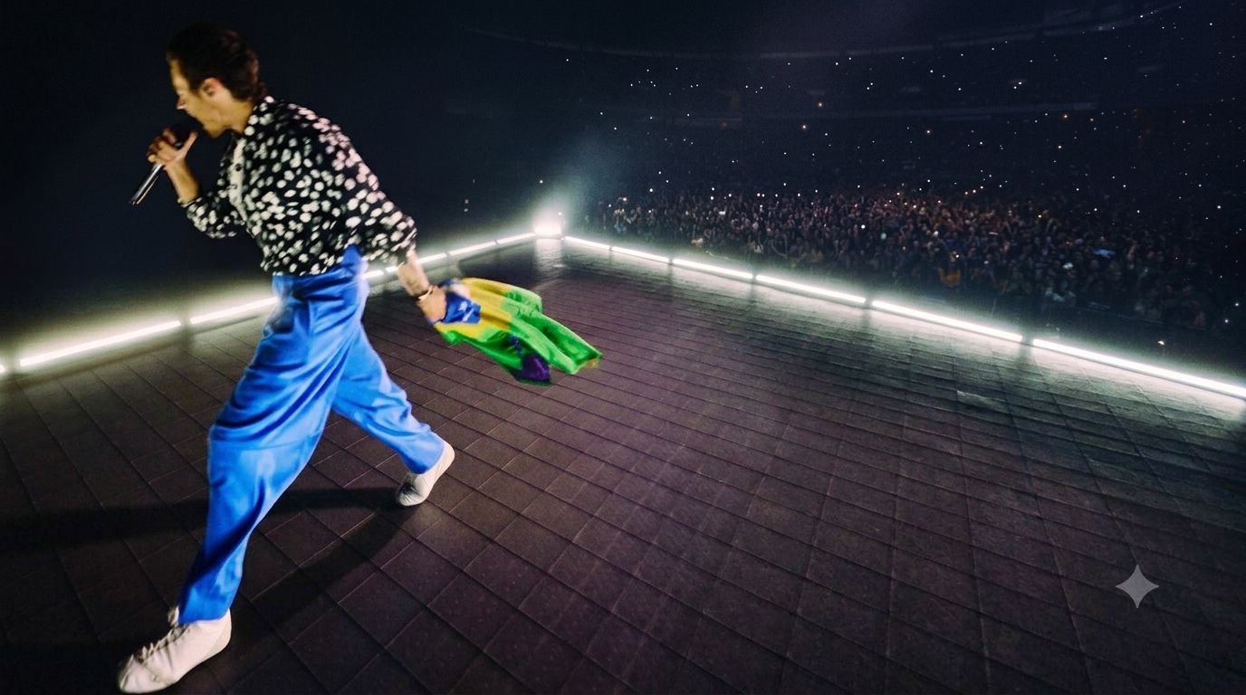 Harry Styles cancelou a apresentação que faria nesta terça-feira no MorumBIS.