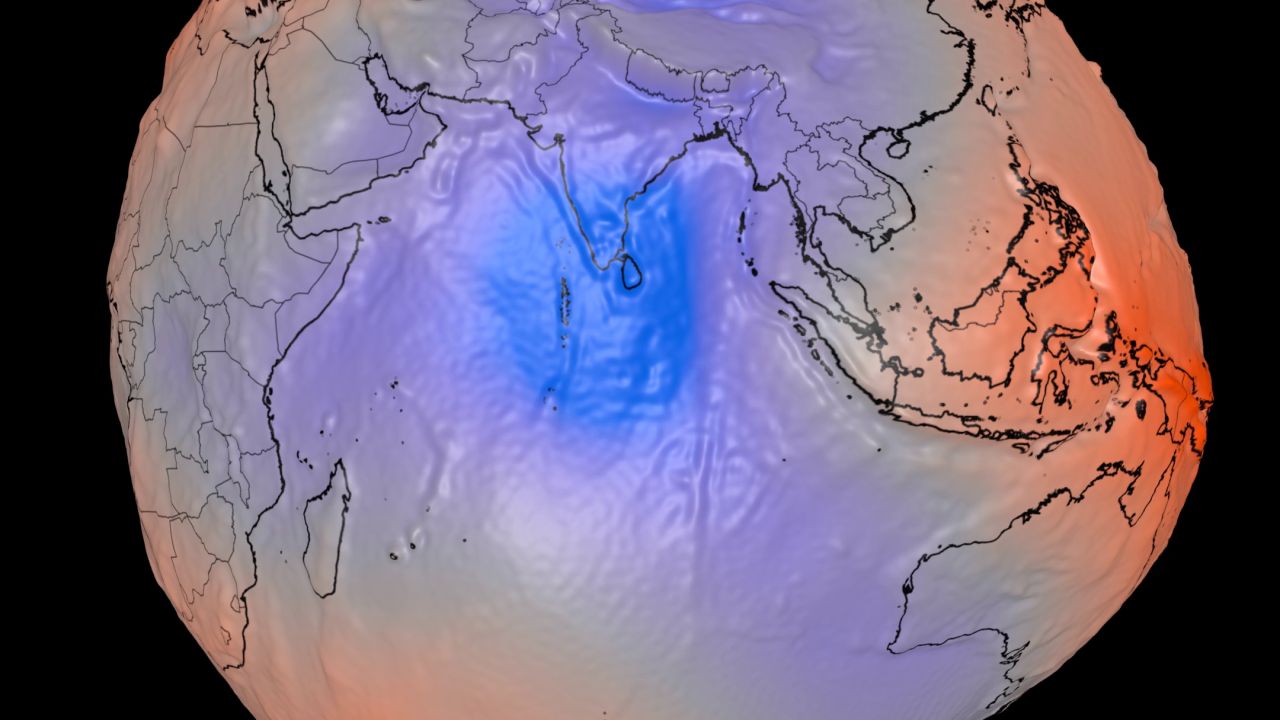 Mapa divulgado pela Nasa Leia mais em: