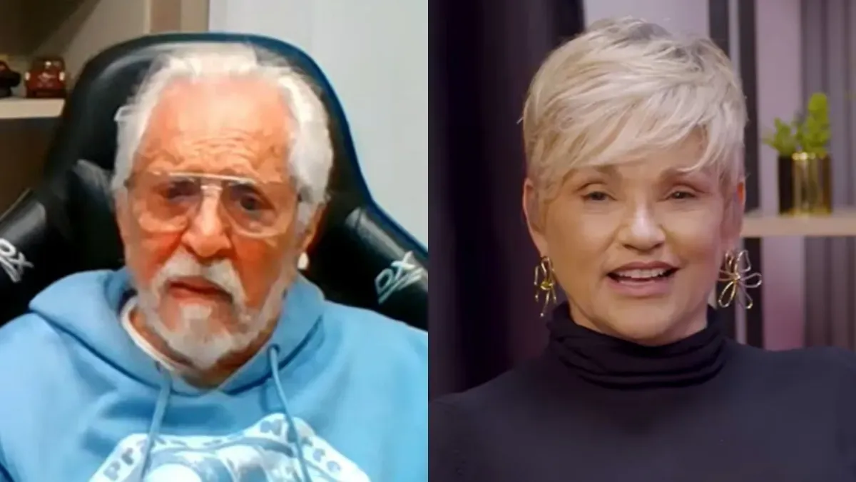 Andréa Nóbrega entrou em conflito com Carlos Alberto de Nóbrega  • Reprodução/YouTube/LeoDias TV/MD Cast