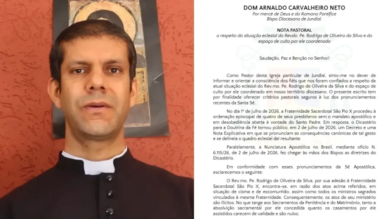 O Padre Rodrigo rejeita a validade de sua punição, alegando viver em um "estado de necessidade" da Igreja. Apoiado pelo Centro Dom Bosco, o sacerdote promoveu uma campanha de arrecadação financeira para comprar uma sede própria para seu apostolado. - Divu