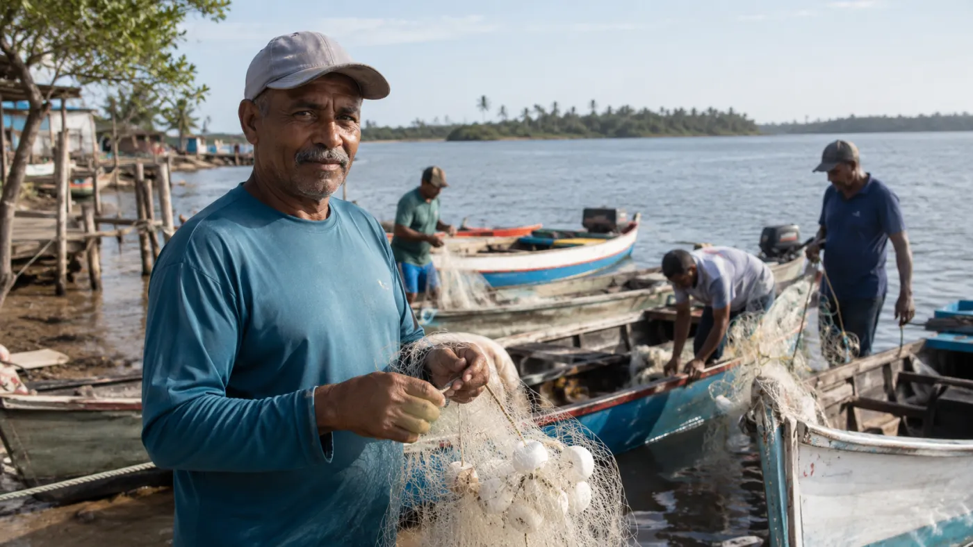 Pescadores artesanais receberão o seguro-defeso em parcela única a partir de julho.