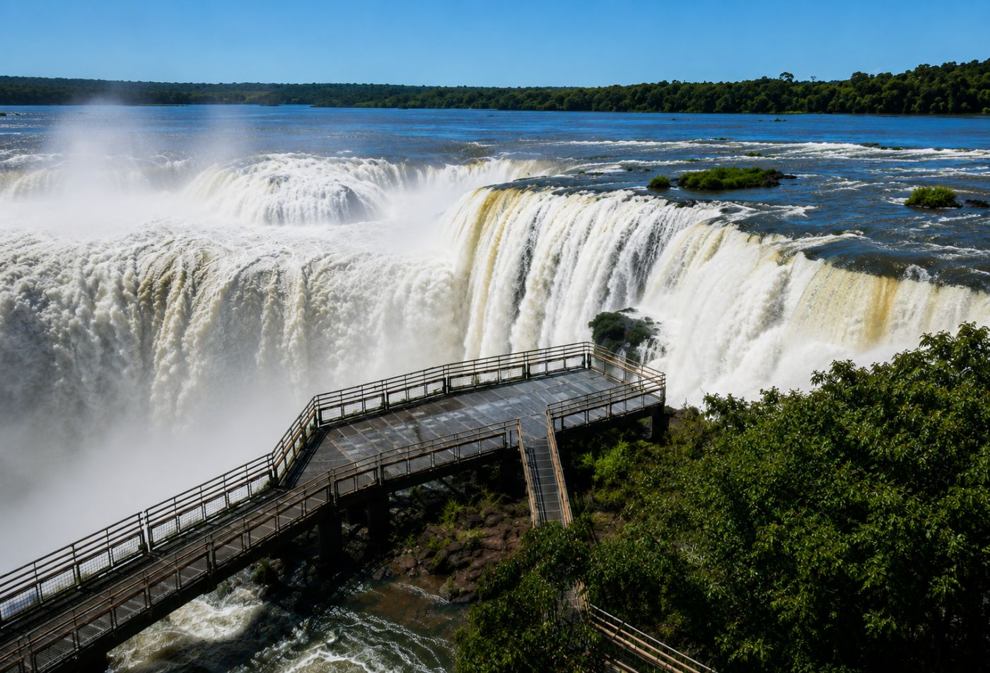 Cataratas do Iguaçu, Garganta do Diabo, Argentina, Foz do Iguaçu, turismo, Rio Iguaçu, El Niño