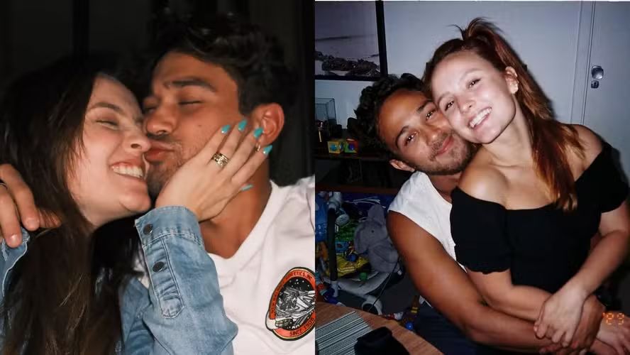 Larissa Manoela celebra quatro anos de relacionamento com André Luiz Frambach — Foto: Reprodução/Instagram