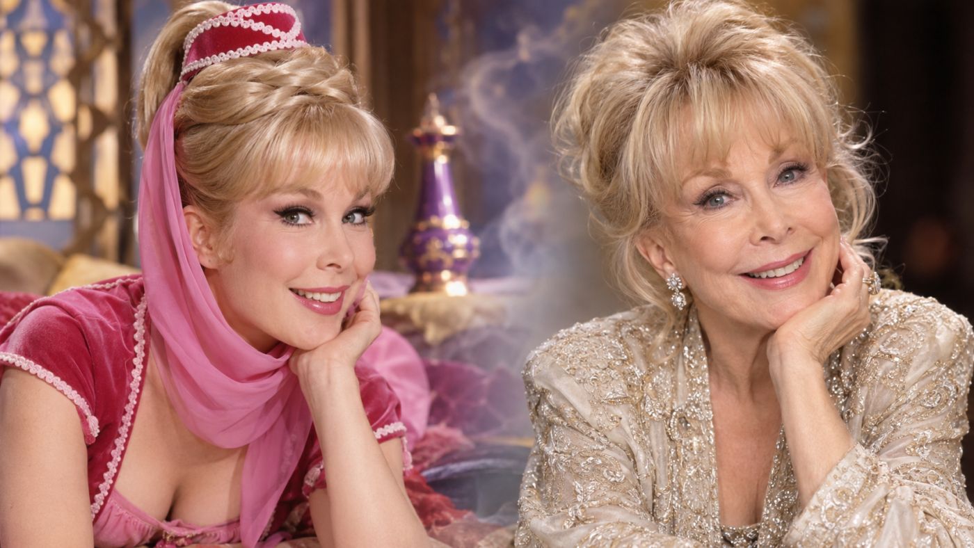 Barbara Eden, eternizada como a protagonista de Jeannie é um Gênio, completou 95 anos em agosto de 2026 e continua