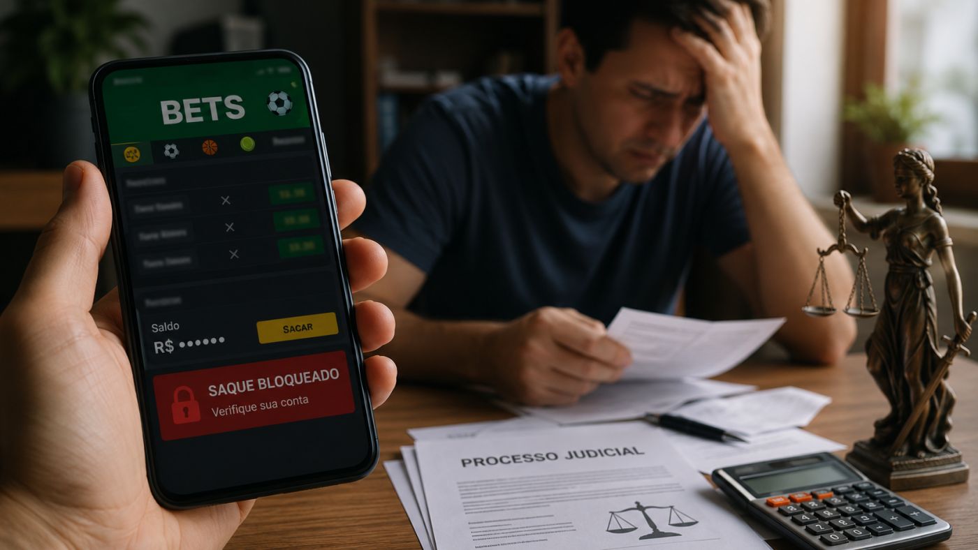 Bloqueios de contas e dificuldades para sacar prêmios estão entre as principais reclamações contra as bets.
