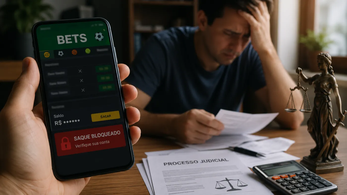 Bloqueios de contas e dificuldades para sacar prêmios estão entre as principais reclamações contra as bets.