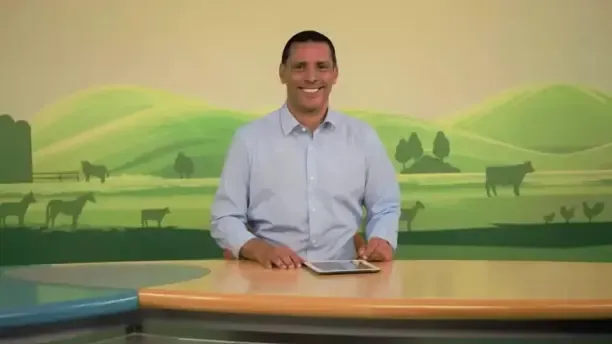 Márcio Santos trabalhou durante 15 anos na TV Integração e ficou conhecido pela apresentação do MG Rural. Foto: Divulgação/TV Integração.