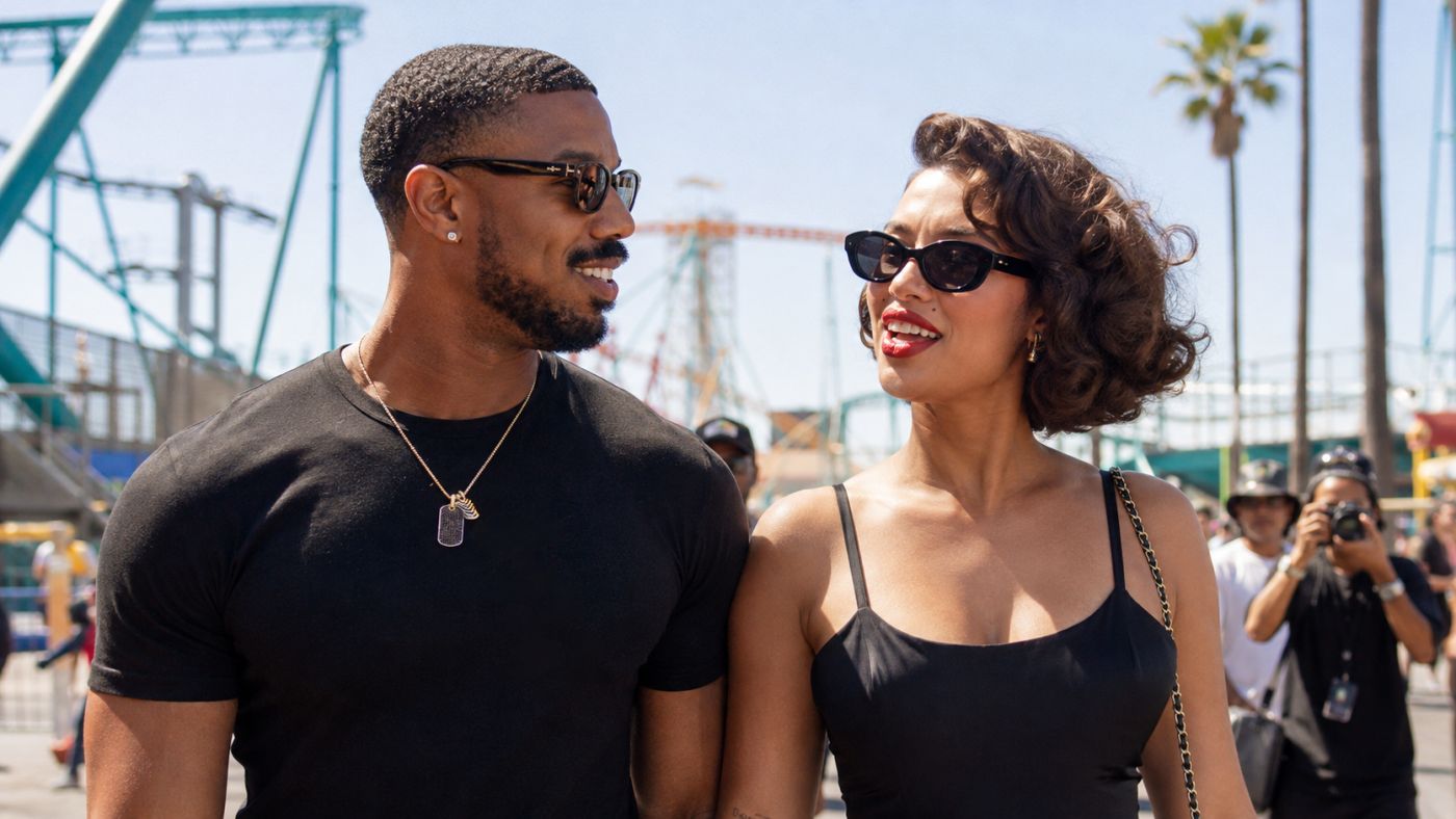 Michael B. Jordan e RAYE despertaram rumores de romance após serem vistos juntos na Califórnia.