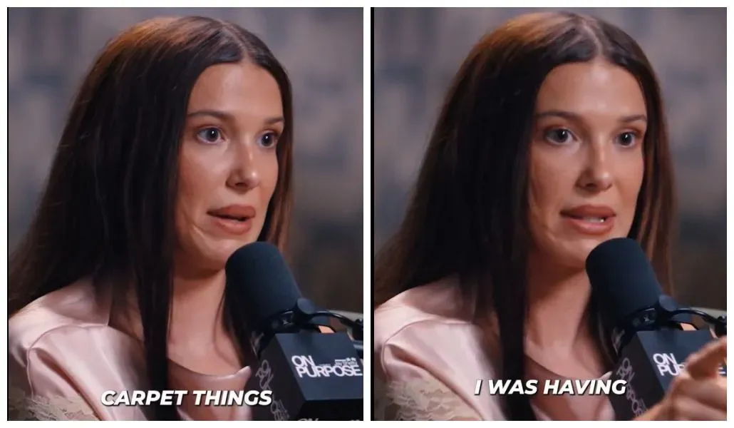 Millie Bobby Brown falou sobre ansiedade durante entrevista.