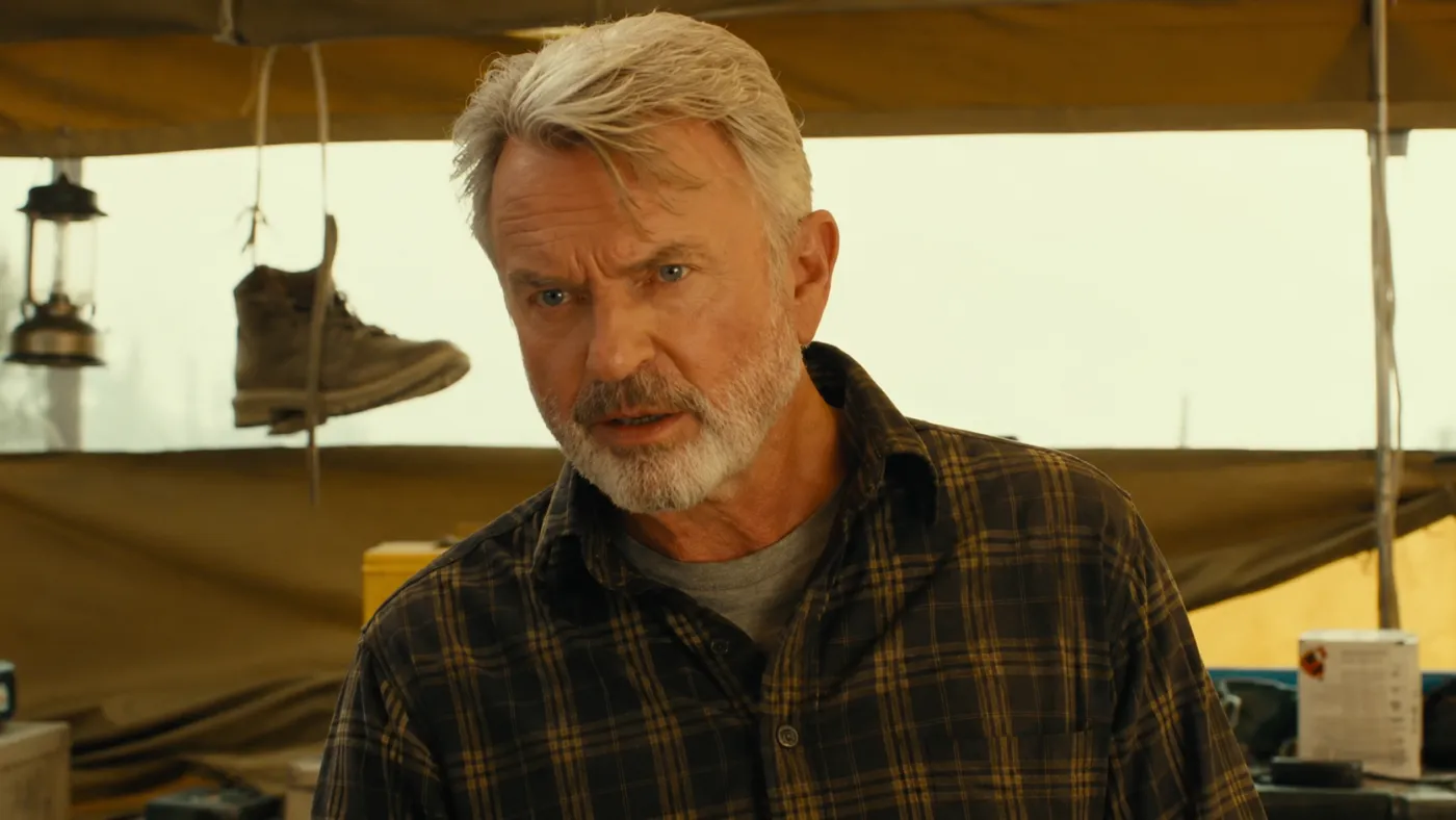 Sam Neill ficou mundialmente conhecido pelo papel de Alan Grant em “Jurassic Park”.