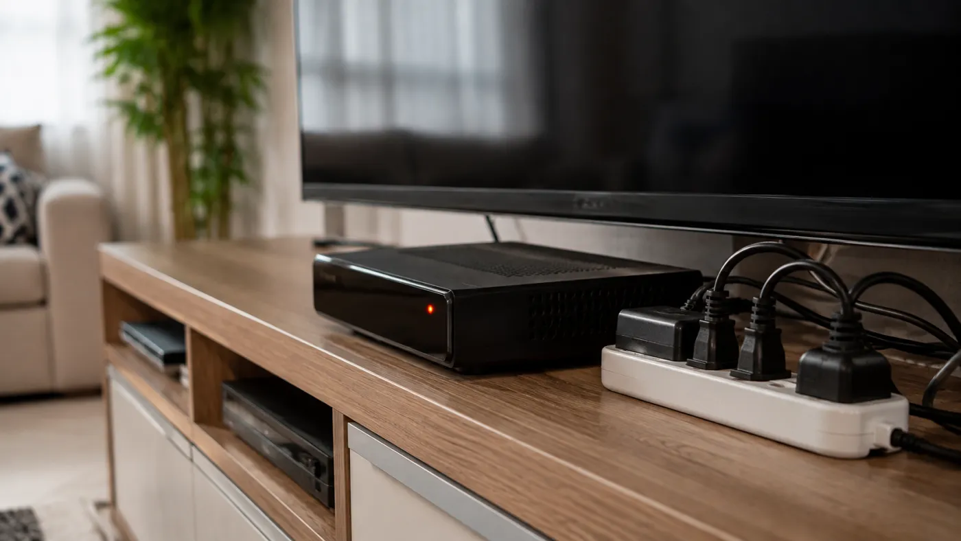 Decodificador de TV por assinatura está entre os aparelhos que mais consomem energia mesmo em modo de espera.
