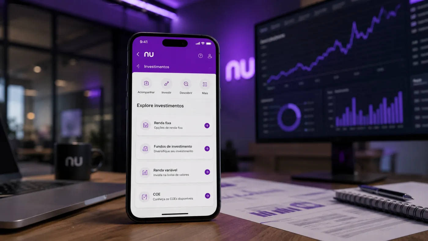 Nubank está entre as instituições citadas em ação que questiona a forma como CDBs do Banco Master foram oferecidos a investidores.