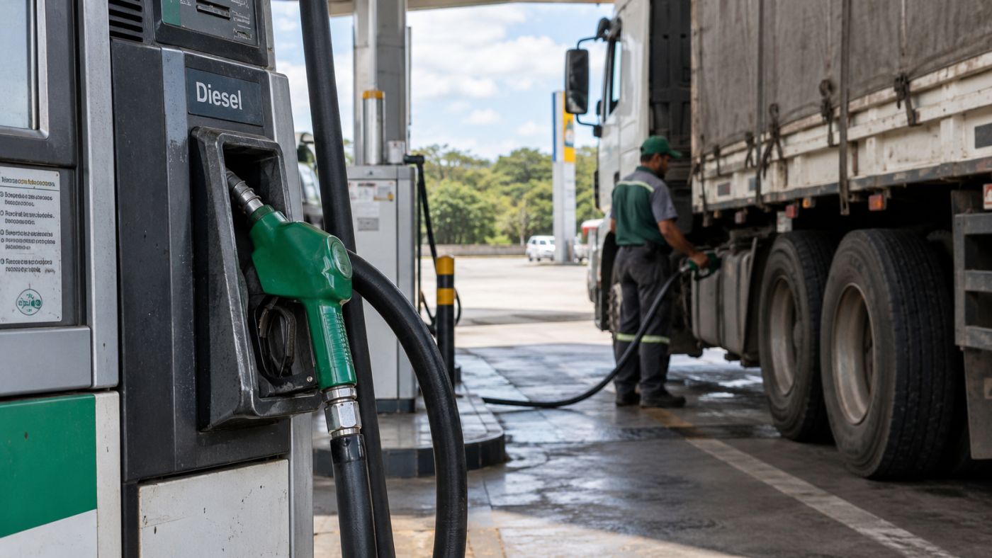 Petrobras reajustou o diesel em R$ 1 por litro, mas desconto ligado ao programa de subvenção neutraliza o aumento no preço