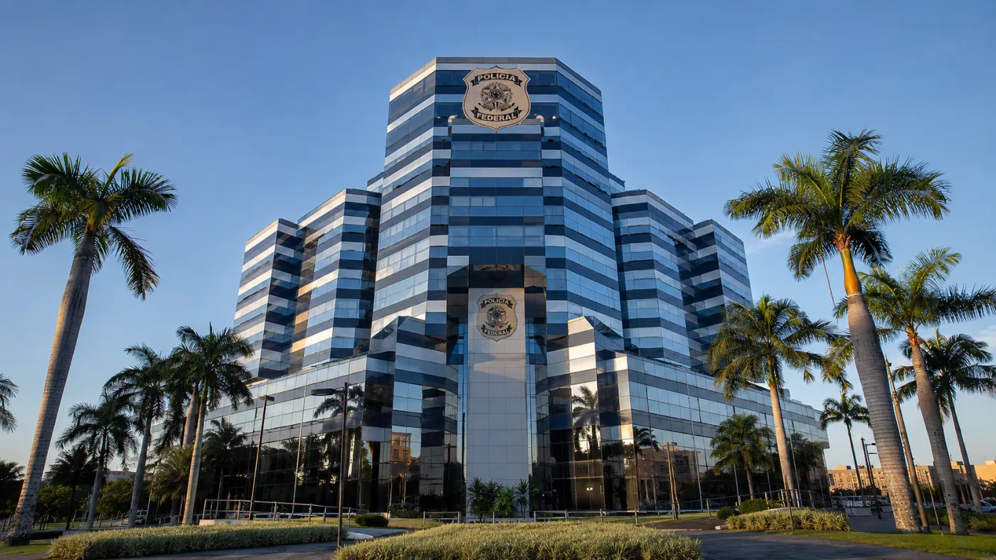 Sede da Polícia Federal em Brasília.  (Foto: Reprodução)