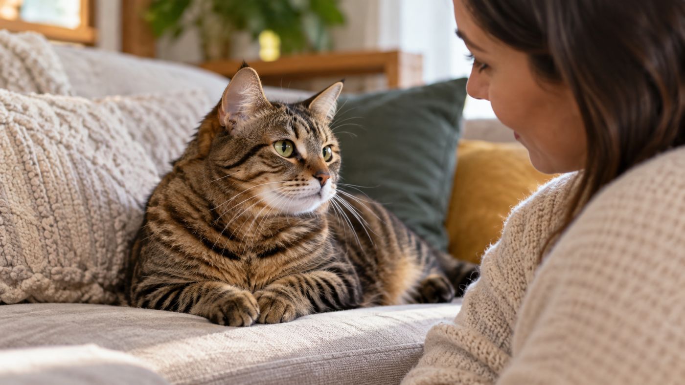 Estudos sobre comportamento felino indicam que respeitar o espaço dos gatos e permitir aproximações espontâneas pode