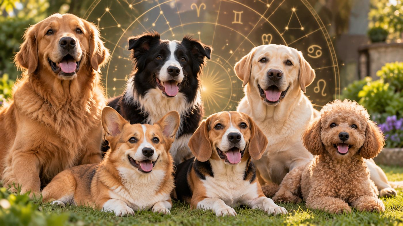Associações entre os signos do zodíaco e as características das raças de cães despertam a curiosidade de quem gosta de