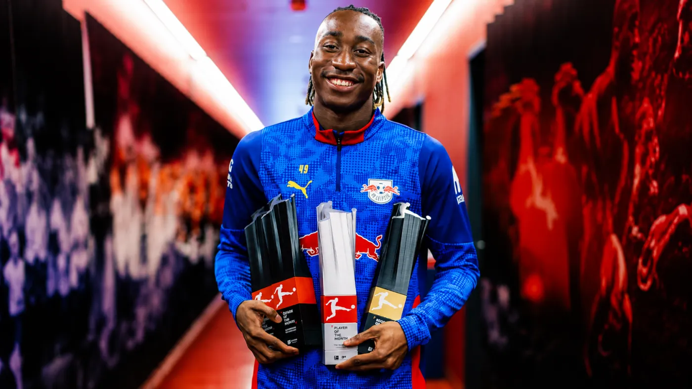Yan Diomande deixa o RB Leipzig e chega ao Real Madrid como uma das contratações mais caras da janela europeia. Foto: Reprodução/Instagram
