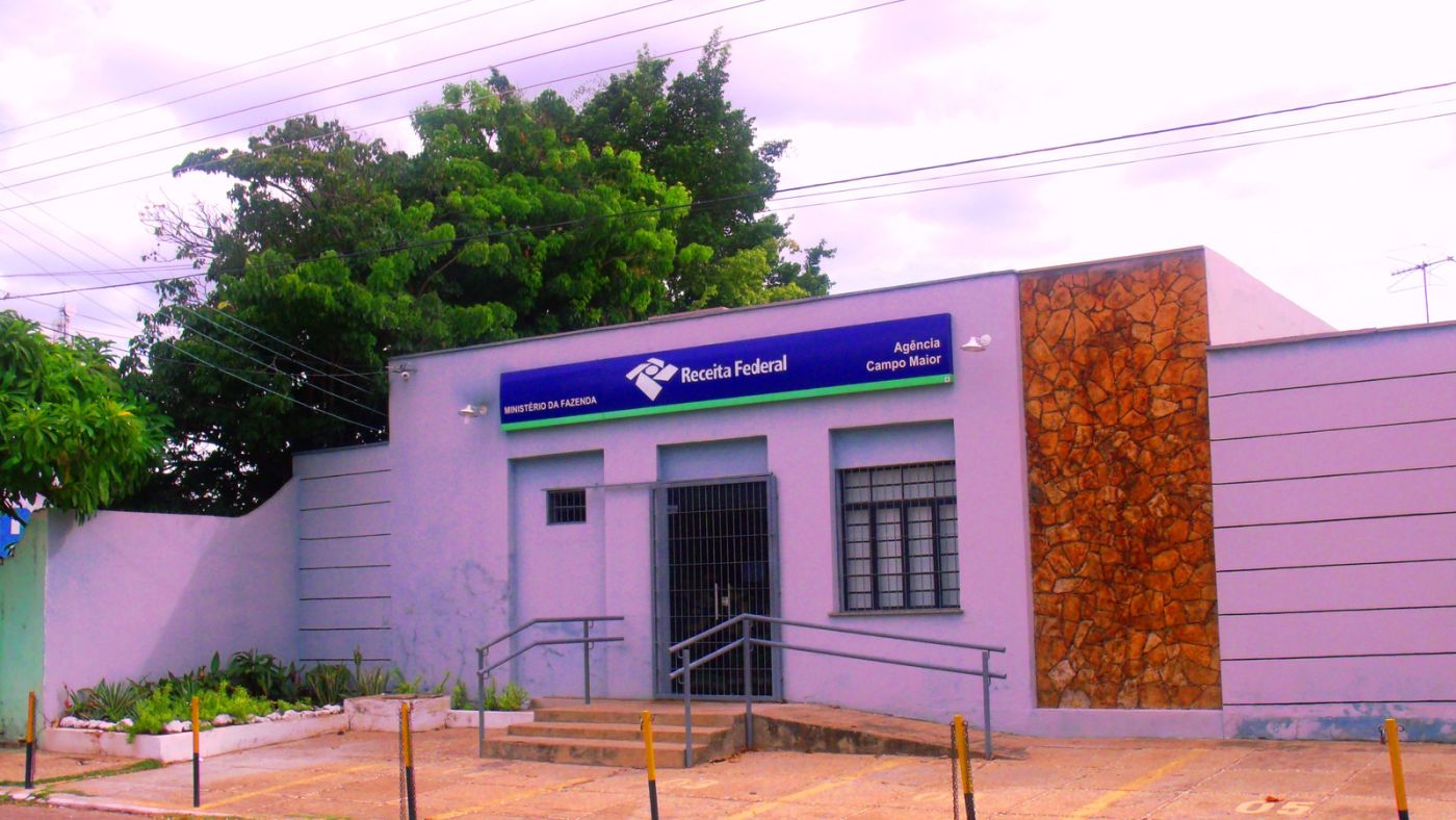 Agência da Receita Federal em Campo Maior, no Piauí. Foto: Academia de Letras de Campo Maior, via Wikimedia