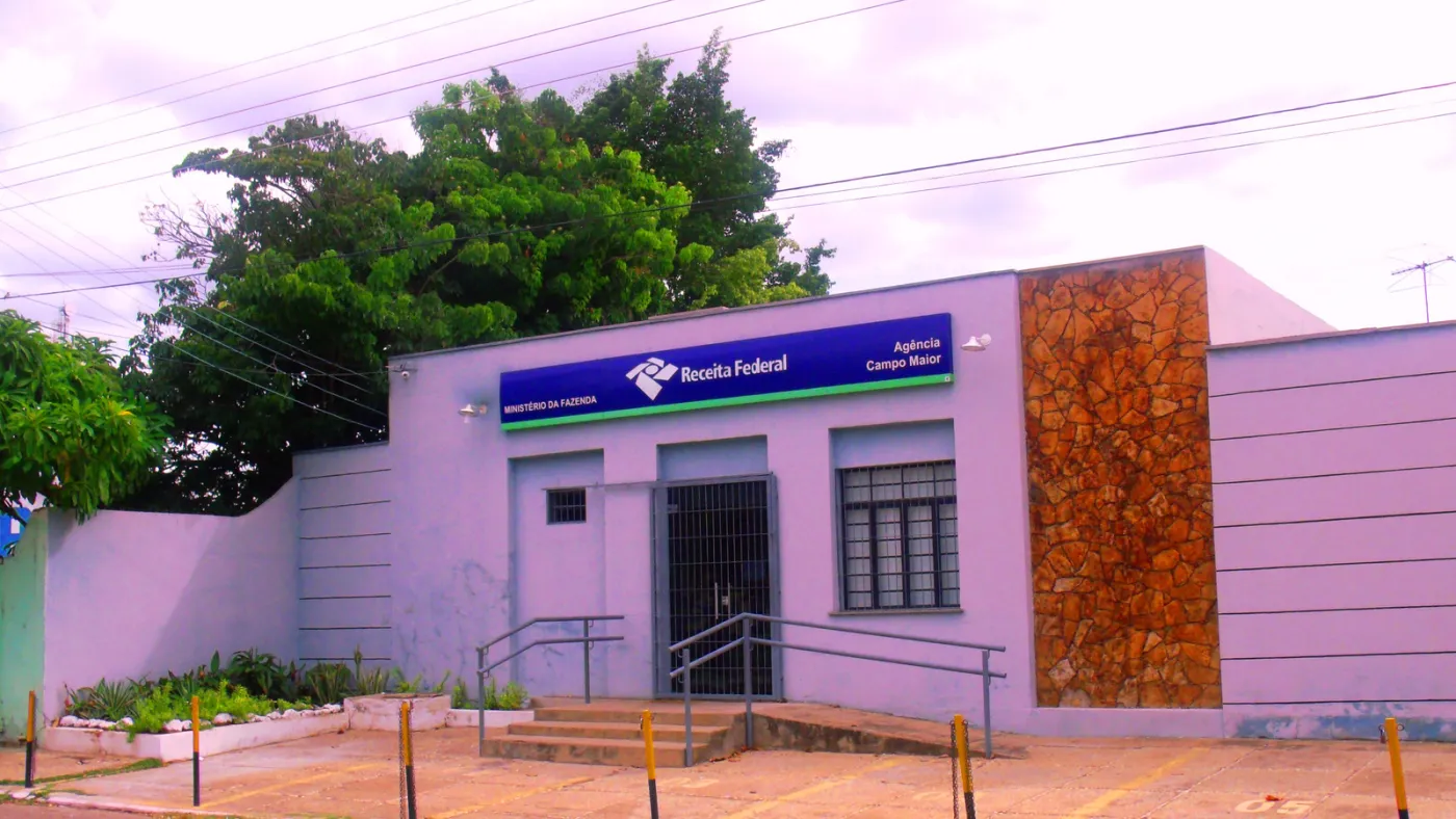 Agência da Receita Federal em Campo Maior, no Piauí. Foto: Academia de Letras de Campo Maior, via Wikimedia