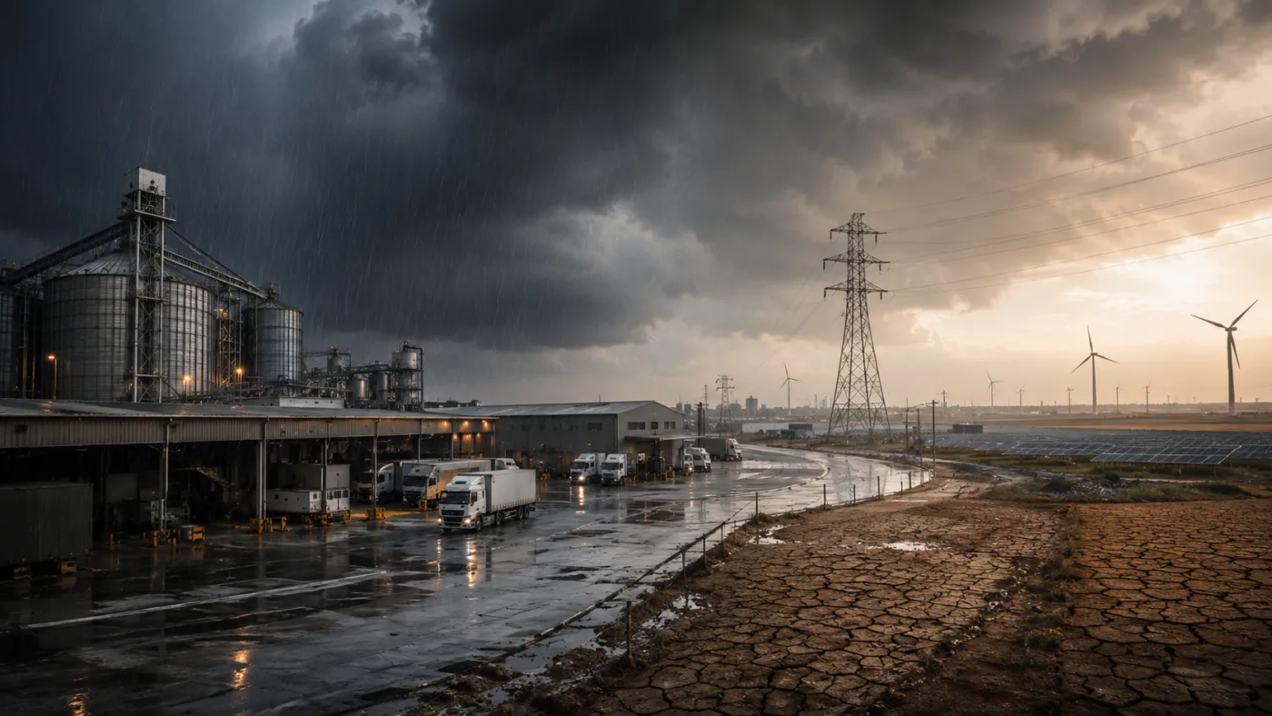 Eventos climáticos extremos já afetam operações, investimentos e resultados financeiros das empresas brasileiras. Foto: Reprodução/Climatempo.