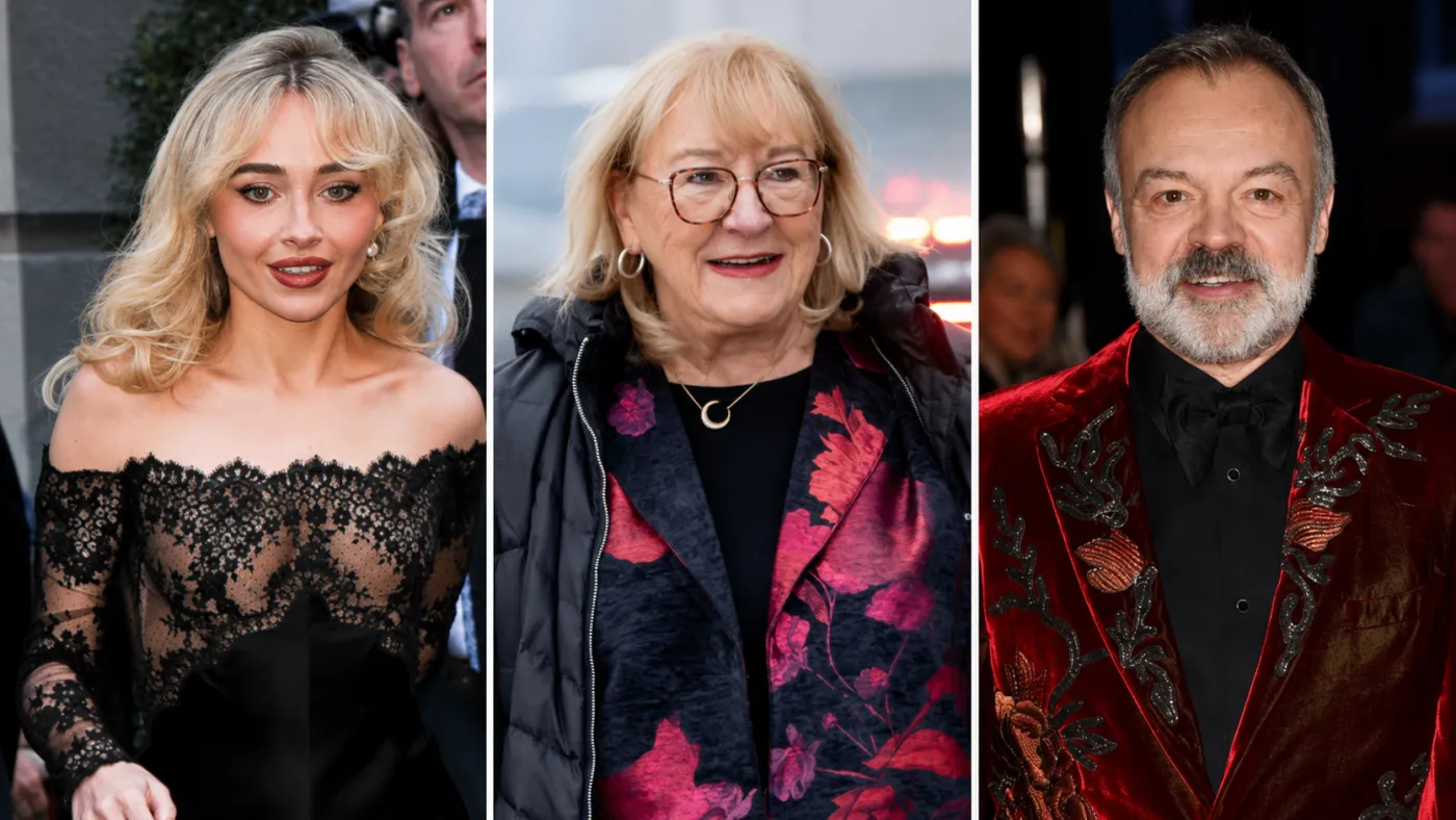 Sabrina Carpenter, Graham Norton e outros famosos foram vistos em Nova York antes de suposta celebração de casamento de Taylor Swift e Travis Kelce.