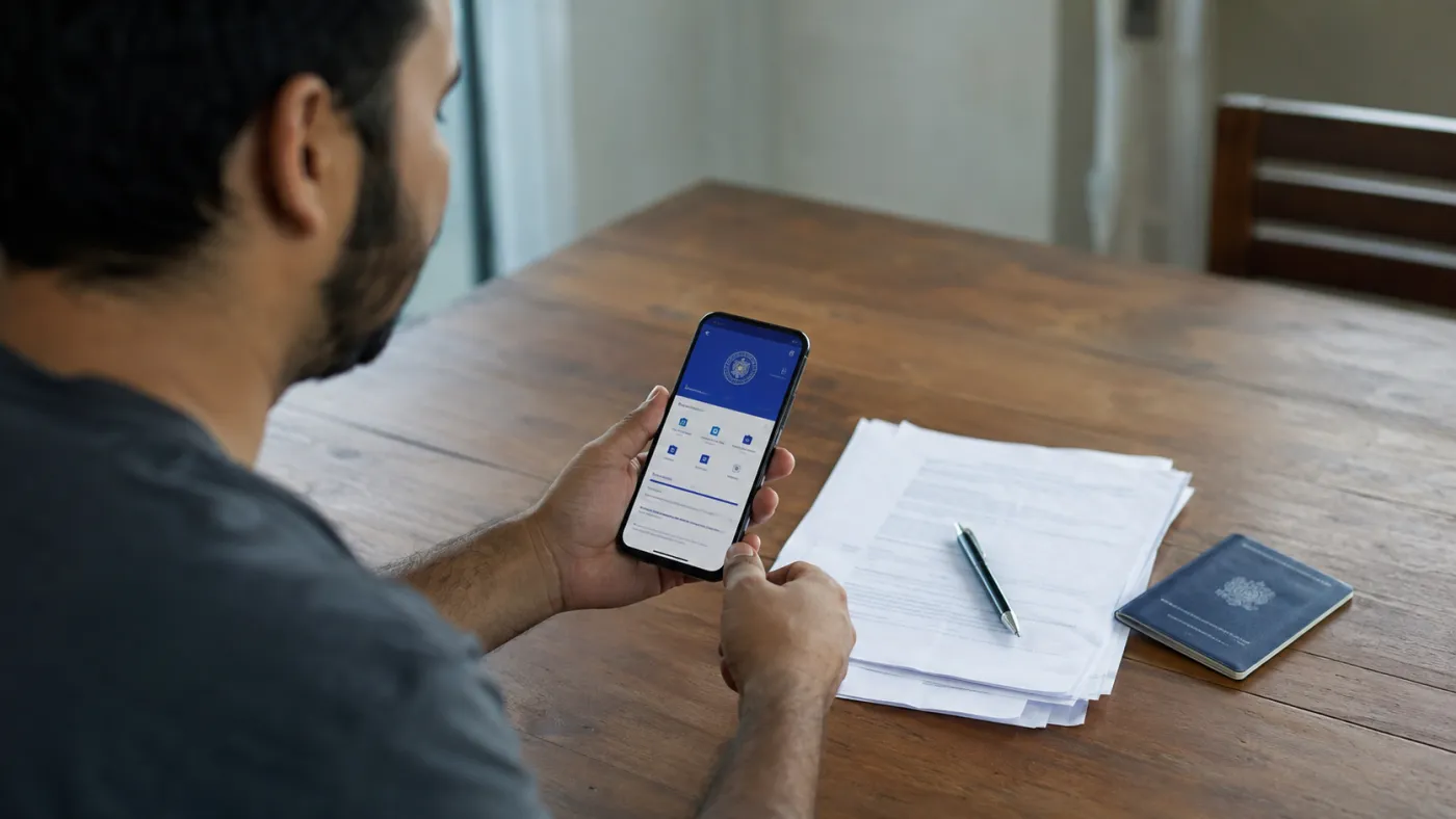 Seguro-desemprego pode ser solicitado pela Carteira de Trabalho Digital — Foto: Reprodução