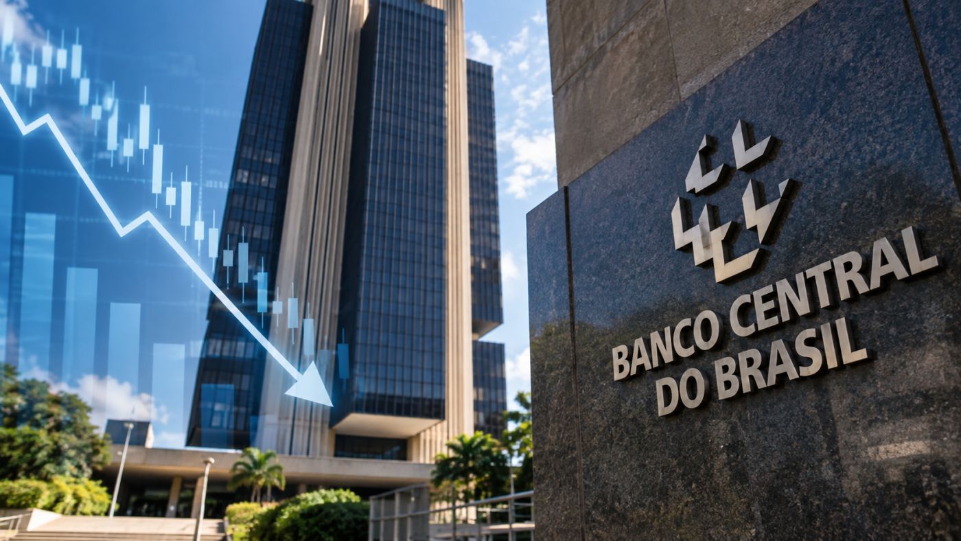 Banco Central reduziu a taxa Selic de 14% para 13,75% ao ano na quinta queda consecutiva dos juros básicos.
