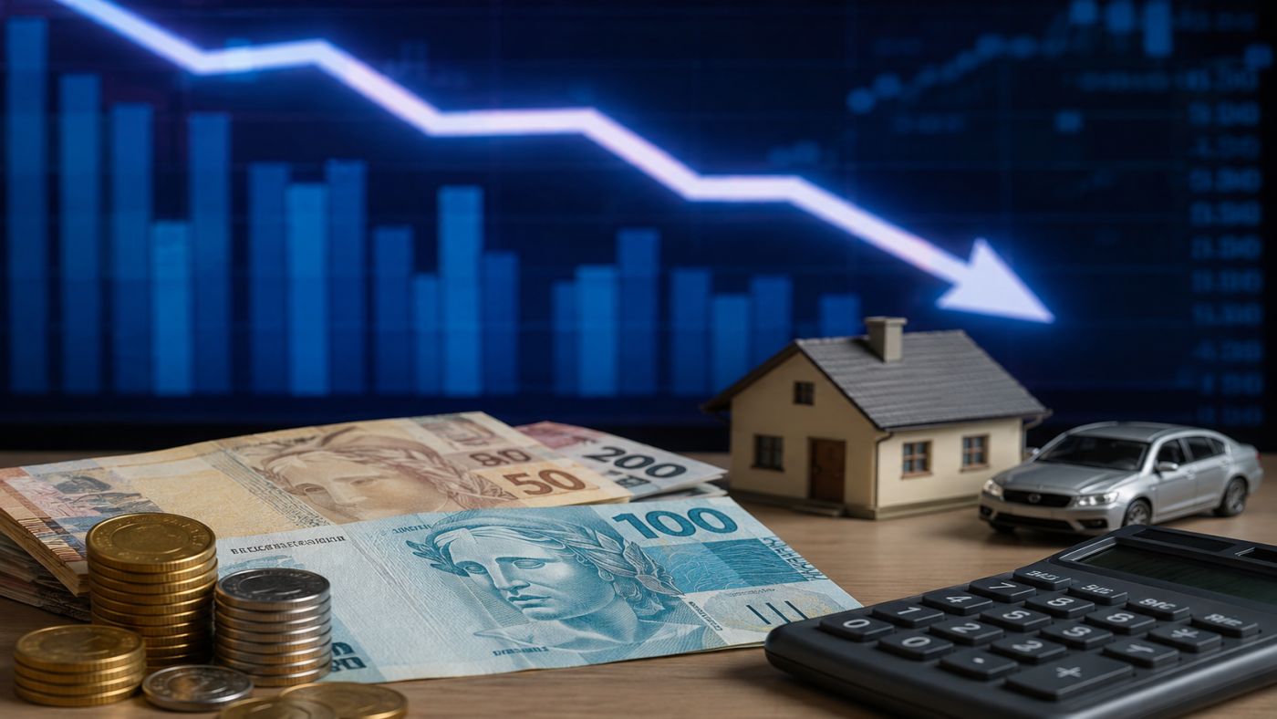 Redução da Selic pode influenciar empréstimos, financiamentos e investimentos no Brasil. Foto: Imagem ilustrativa