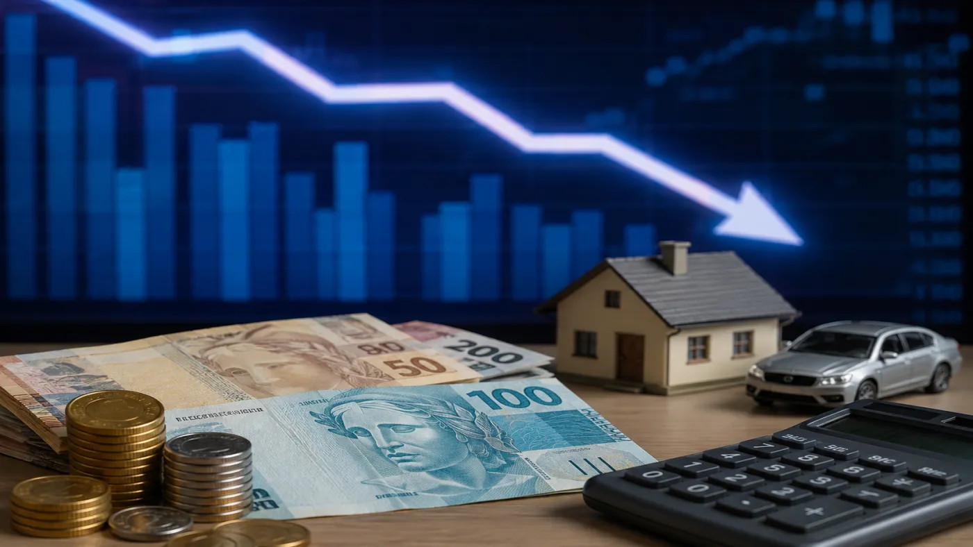 Redução da Selic pode influenciar empréstimos, financiamentos e investimentos no Brasil. Foto: Imagem ilustrativa