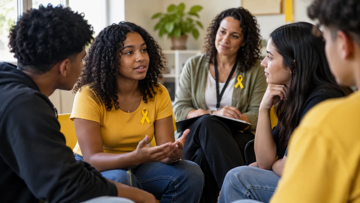 Setembro Amarelo chama atenção para a saúde mental de adolescentes e jovens e para a importância do acesso a redes de apoio.