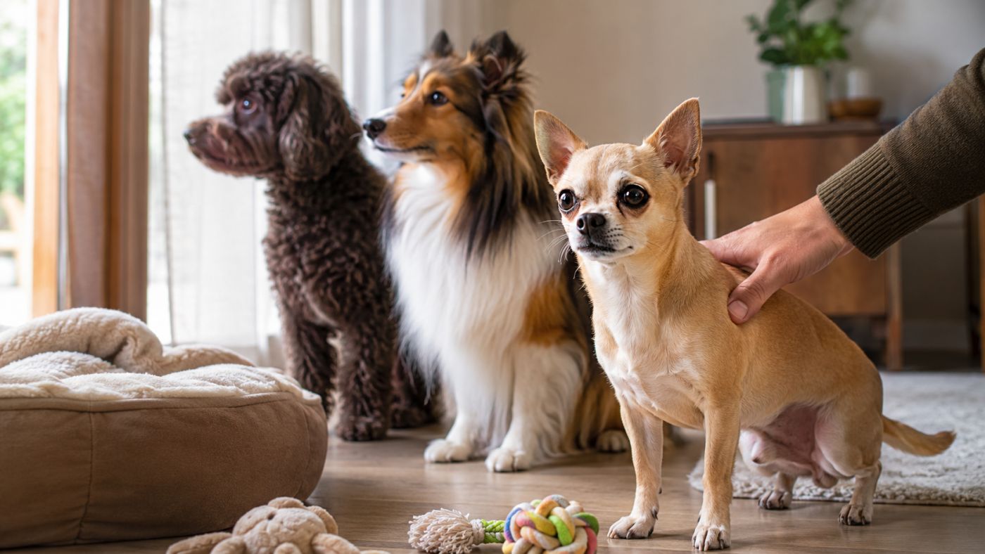 Genética, socialização, ambiente e experiências anteriores podem influenciar a forma como cada cachorro reage ao medo.
